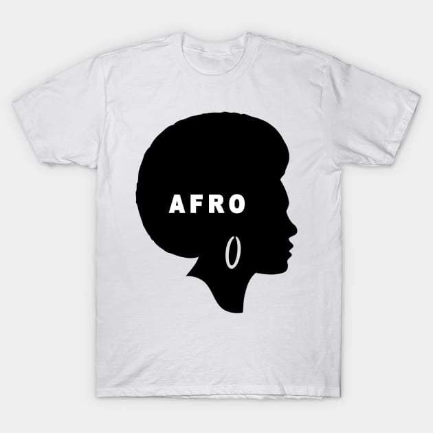 I Love My Afro Hair T-Shirt by Obehiclothes